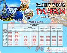 Harga Tiket Dufan Juni 2022 Di