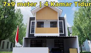 Rumah Minimalis 7X9 Dua Lantai